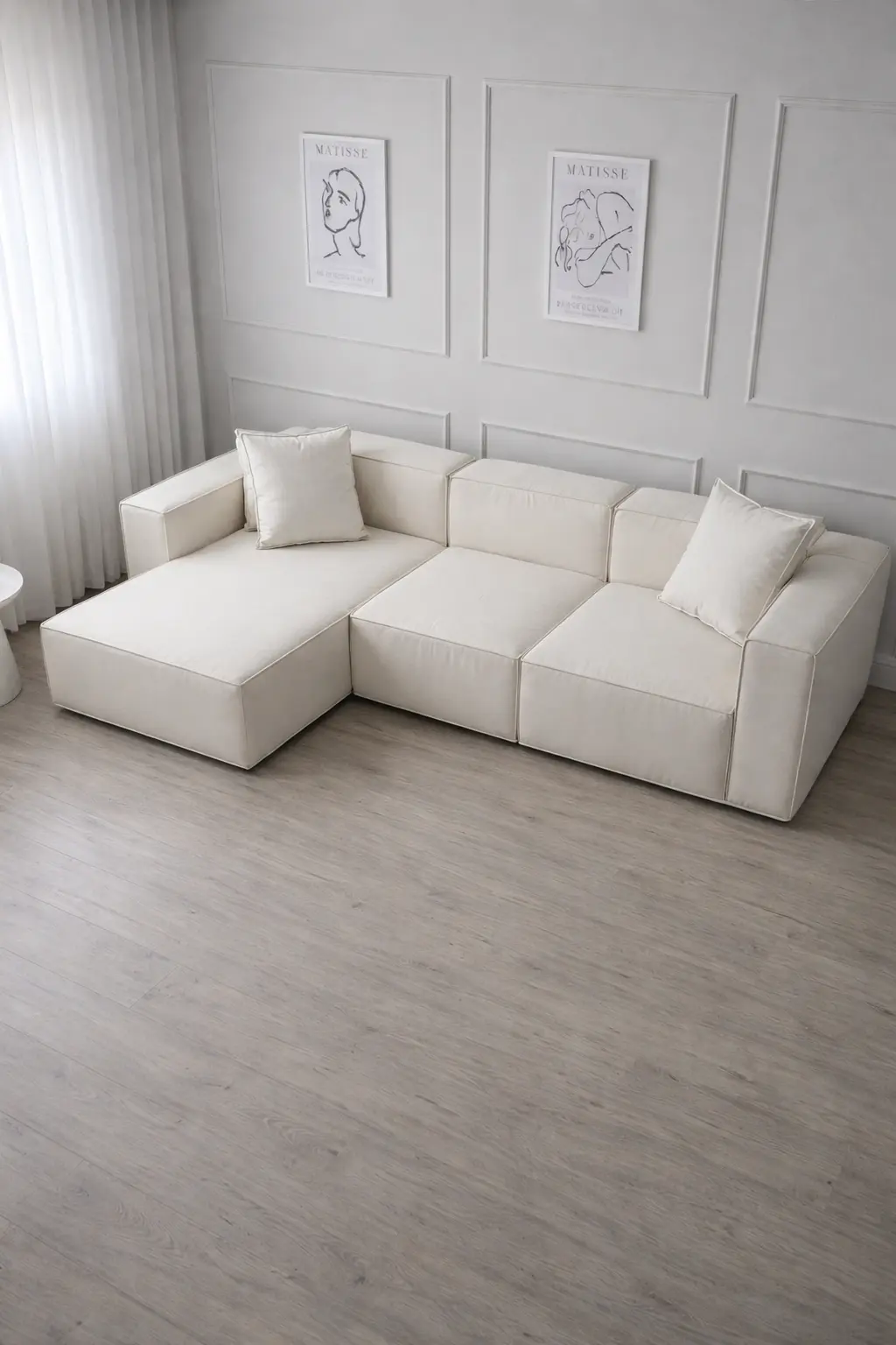 sofá modular chaise sofá modular chaise