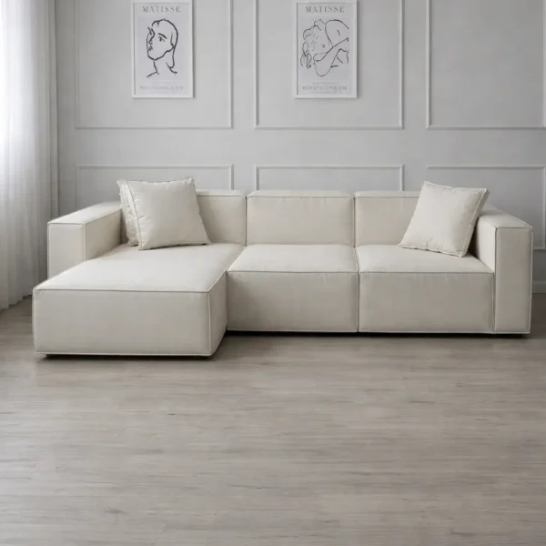 sofá modular chaise